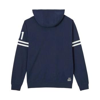 Preview: MENS SLEEVE PRINTED LIGHTWEIGHT HOODIE - NAVY