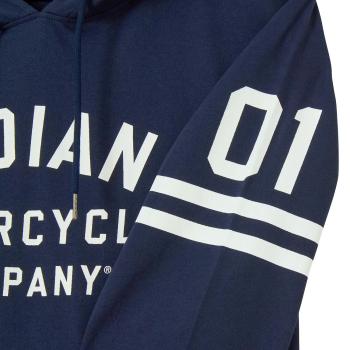 Preview: MENS SLEEVE PRINTED LIGHTWEIGHT HOODIE - NAVY