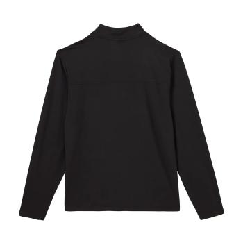 Preview: MENS ESSENTIAL QUARTER ZIP TOP - BLACK