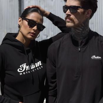 Preview: MENS ESSENTIAL QUARTER ZIP TOP - BLACK