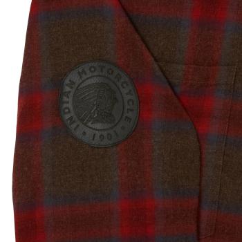 Preview: MENS NASHVILLE PLAID SHIRT - RED