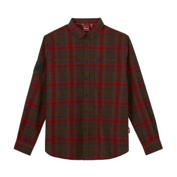 MENS NASHVILLE PLAID SHIRT - RED