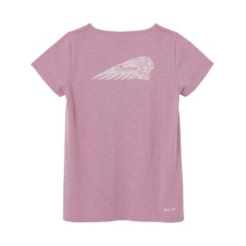 Preview: WOMENS HEADDRESS KEYHOLE T-SHIRT - PURPLE