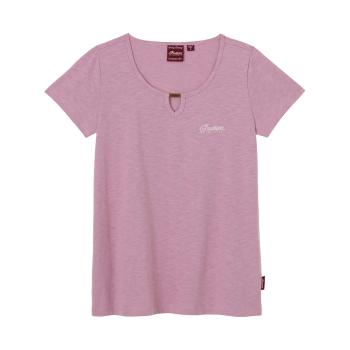 WOMENS HEADDRESS KEYHOLE T-SHIRT - PURPLE