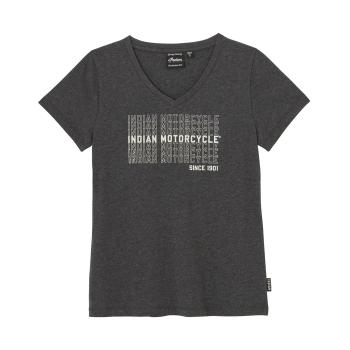 WOMENS IMC MULTIPLIED LOGO T-SHIRT - GRAY