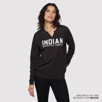 Preview: WOMENS CHAINSTITCH EMBROIDERY LONG SLEEVE - BLACK Preview: WOMENS CHAINSTITCH EMBROIDERY LONG SLEEVE - BLACK