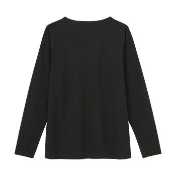 Preview: WOMENS ESSENTIAL SCRIPT LOGO LONG SLEEVE - BLACK Preview: WOMENS ESSENTIAL SCRIPT LOGO LONG SLEEVE - BLACK