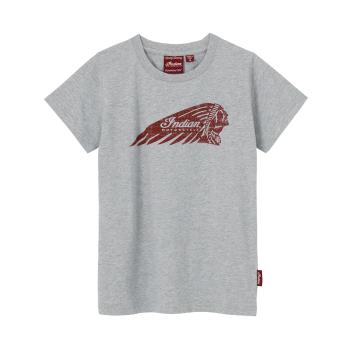 YOUTH DISTRESSED HEADDRESS TEE - GRAY