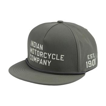 IMC LOGO FLAT BRIM CAP - GREEN