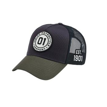 01 PATCH TRUCKER CAP - GRAY