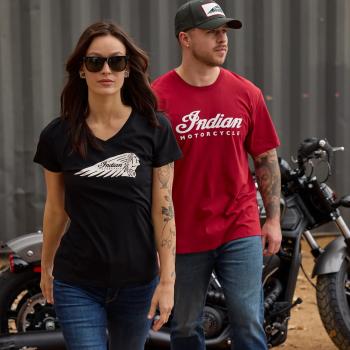 Preview: WOMENS ESSENTIAL HEADDRESS LOGO T-SHIRT - BLACK