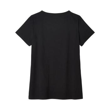 Preview: WOMENS ESSENTIAL HEADDRESS LOGO T-SHIRT - BLACK