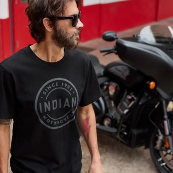 Preview: MENS CIRCLE BLOCK ICON T-SHIRT - BLACK