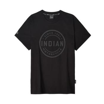 MENS CIRCLE BLOCK ICON T-SHIRT - BLACK