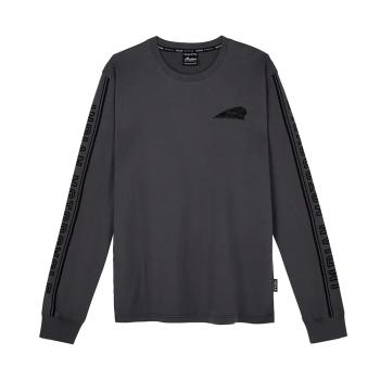 MENS IMC SLEEVE PRINT LS T-SHIRT - GRAY