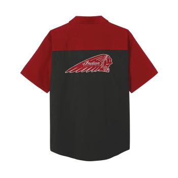 Preview: MENS HEADDRESS POCKET SS SHIRT - RED