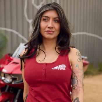 Preview: WOMENS SCRIPT ICON TANK - RED