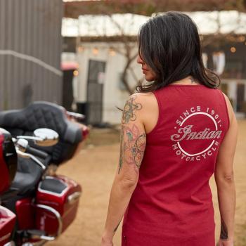 Preview: WOMENS SCRIPT ICON TANK - RED