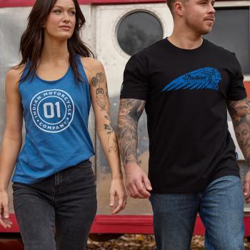 Preview: WOMENS 01 ICON PRINT TANK - BLUE