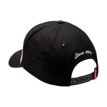 Preview: COLORBLOCK HEADDRESS EMBROIDERY CAP - BLACK