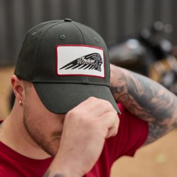 Preview: RECTANGLE PATCH HEADDRESS CAP - GREEN
