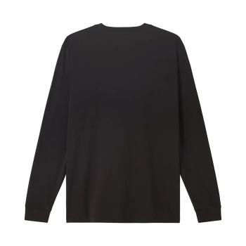 Preview: MENS ESSENTIAL HEADDRESS LOGO LONG SLEEVE T-SHIRT - BLACK
