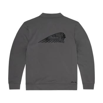 Preview: MENS QUATER ZIP LOGO HEADDRESS SWEATSHIRT