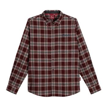 MENS PITTSBURGH PLAID SHIRT - RED