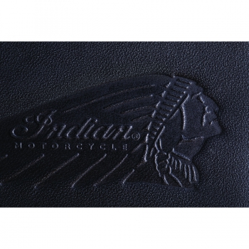 INDIAN BI-FOLD WALLET - SCHWARZ