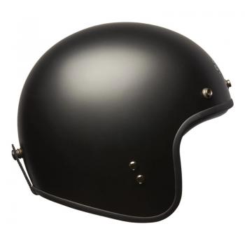 Preview: RETRO OPEN FACE HELMET - MATTE BLACK