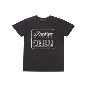 MENS FTR 1200 ECRU LOGO TEE - BLACK