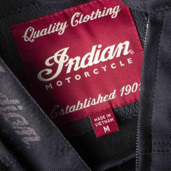 Preview: MENS DENIM ATLANTA RIDING JACKET - BLACK
