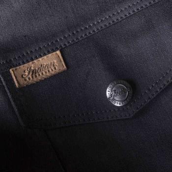 Preview: MENS DENIM ATLANTA RIDING JACKET - BLACK