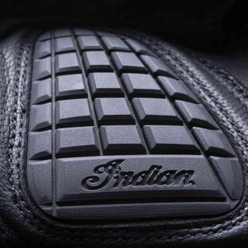 MENS WINTER RIDING GLOVES - HARD KNUCKLES - BLACK