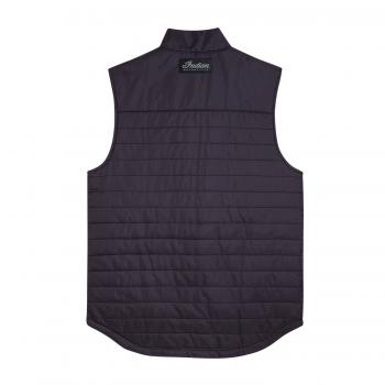 Preview: MENS THERMO ZIP-UP UNDERVEST - BLACK