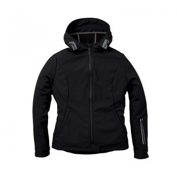 WOMENS CASUAL SOFTSHELL JACKET - BLACK