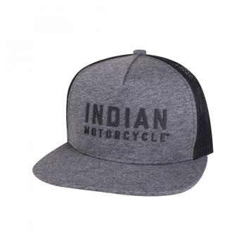 FLATBILL BLOCK LOGO HAT - GRAY