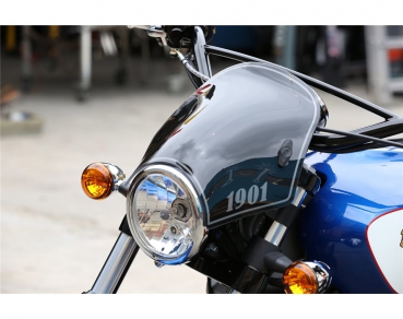 SCOUT - LOW FLY WINDSHIELD - DARK TINTED