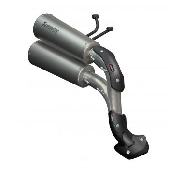 AKRAPOVIC HIGH MOUNT SLIP-ON EXHAUST - FTR 1200