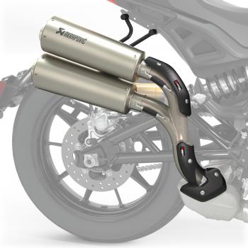 AKRAPOVIC HIGH MOUNT SLIP-ON EXHAUST - FTR 1200