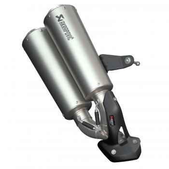 AKRAPOVIC LOW MOUNT SLIP-ON EXHAUST - FTR 1200