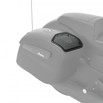 POWERBAND AUDIO SADDLEBAG SPEAKER BEZELS - SCHWARZ - MODERN