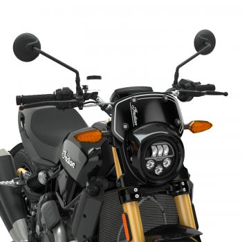 LOW WIND DEFLECTOR WITH HEADLIGHT COWL - FTR 1200