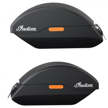 Preview: QUICK RELEASE SEMI-RIGID SADDLEBAGS - BLACK