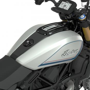 TANK COVERS - GLOSS PEARL WHITE - FTR 1200