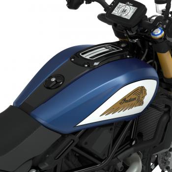 TANK COVERS - MATTE BLUE FIRE - FTR 1200