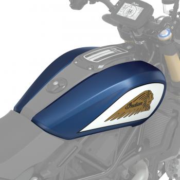 TANK COVERS - MATTE BLUE FIRE - FTR 1200