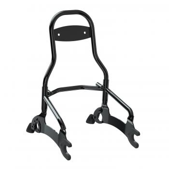 PASSENGER QUICK-RELEASE BACKREST - 12-INCH - SCHWARZ