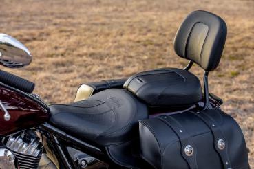 Preview: QUICK RELEASE PASSENGER BACKREST - CHIEF STEELFRAME - BLACK