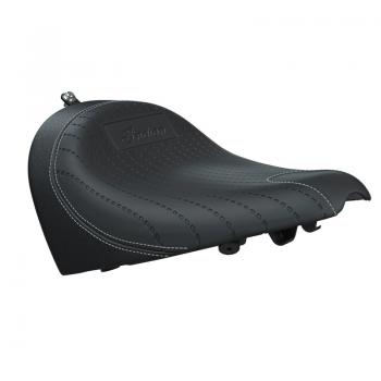 EXTENDED REACH SOLO SEAT - GROOVED - CHIEF STEELFRAME - BLACK